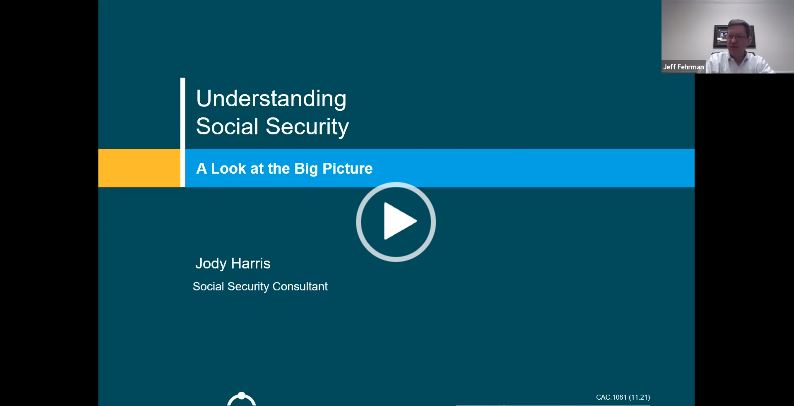 Social Security a look at the big picture